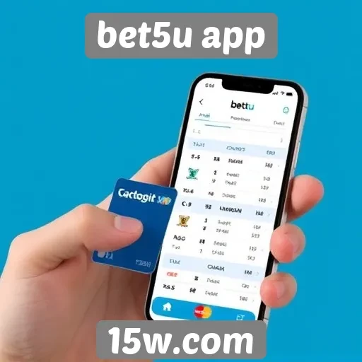 Métodos de pagamento aceitos no bet5u app